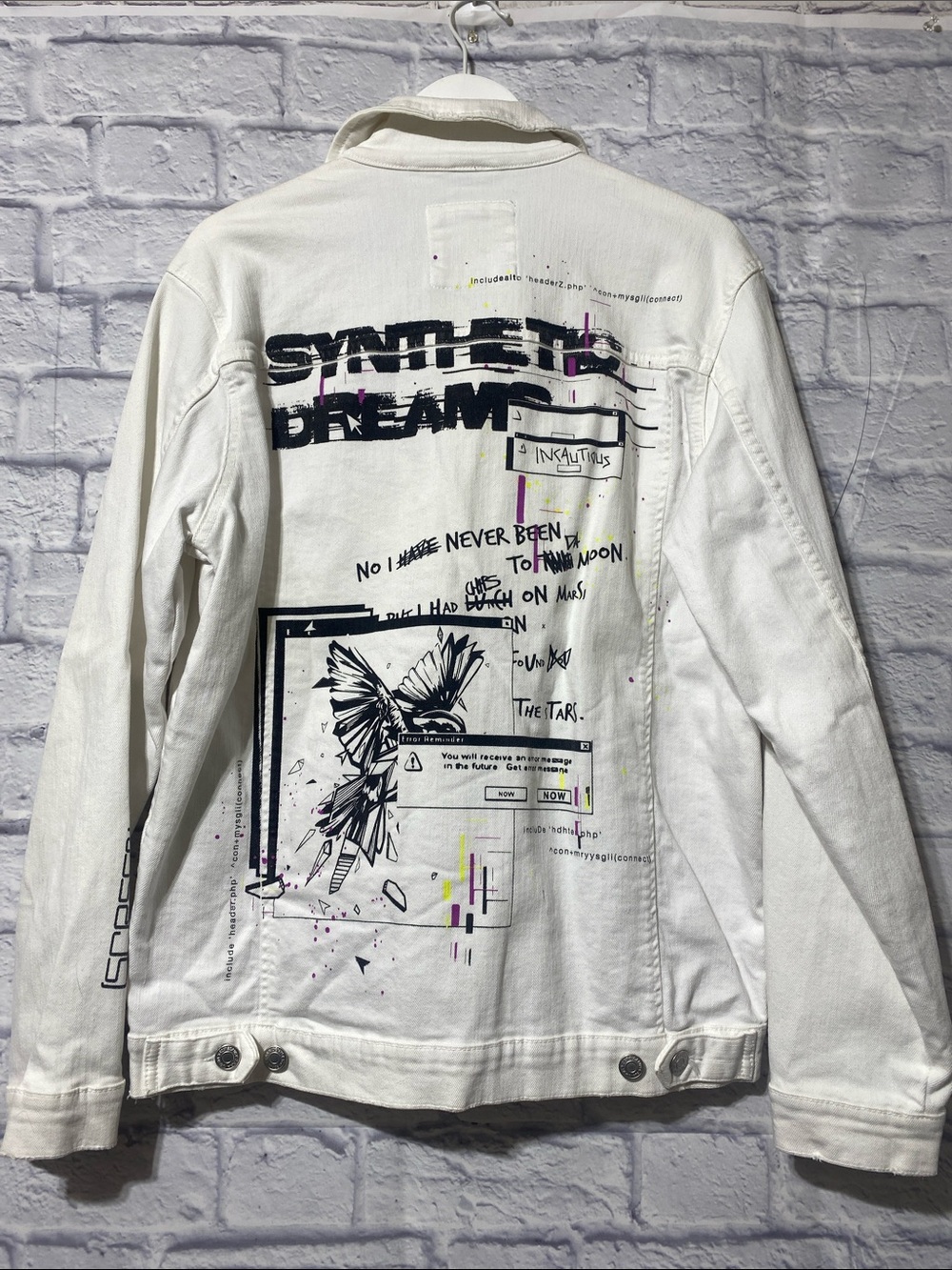 Zara White Men's Jacket - Picture 6 of 14